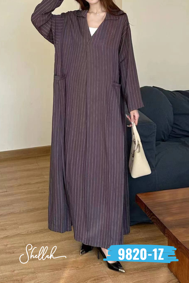 Elegant Abaya - 9820-1Z