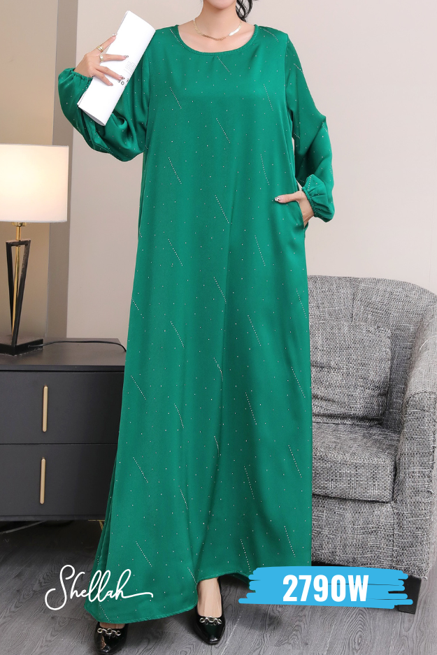 Muslimah Fashion Dress - 2790W