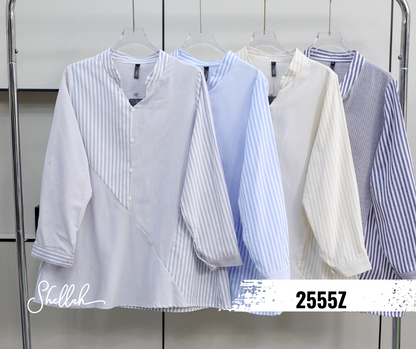 Casual Stripe Shirt - 2555Z